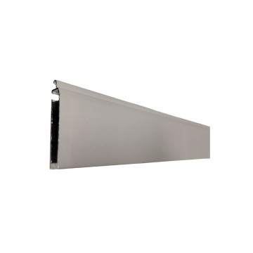 Remate de persiana blanco de aluminio extrusionado