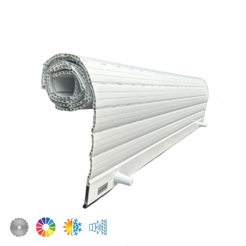 Persiana de PVC curva a medida - PVCCUR 39