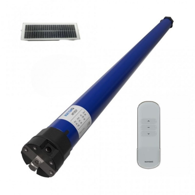 Motor de persiana con mando y batería de litio AMT35BE- Eje 40MM