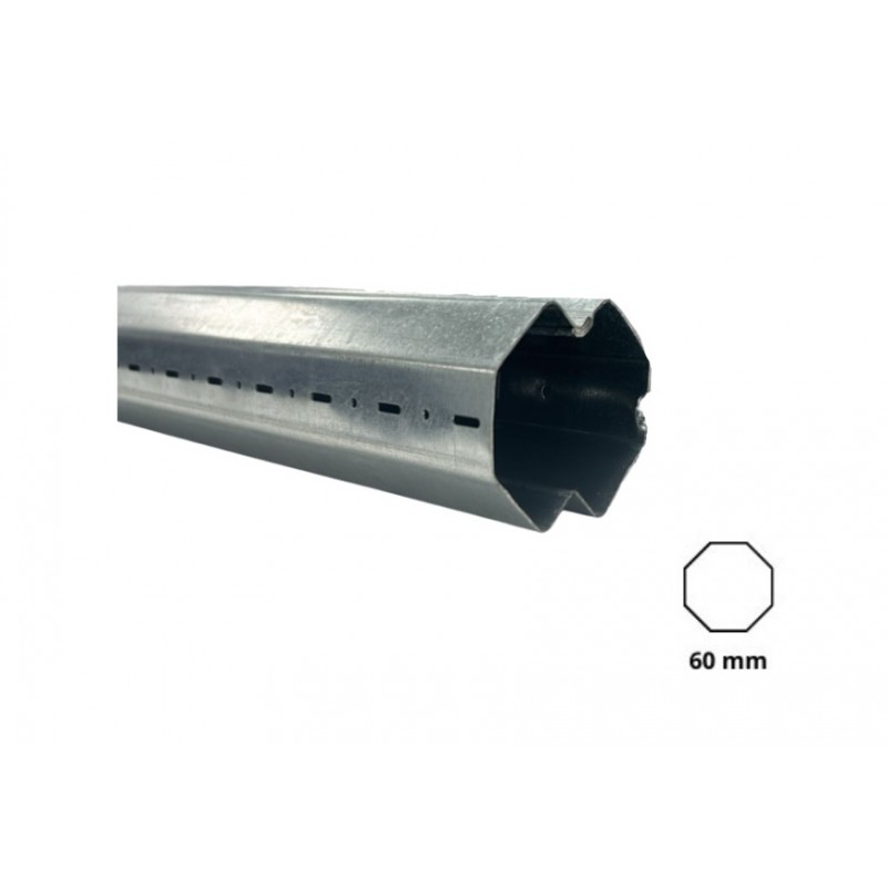 Extensión de Eje Ø60 mm Galvanizado Ajustable 135 cm | Alta Resistencia