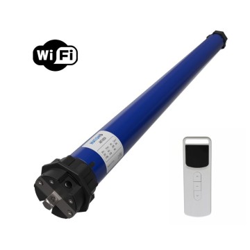 Motor estor con mando a distancia y wifi integrado - Compatible Smart Life o Tuya