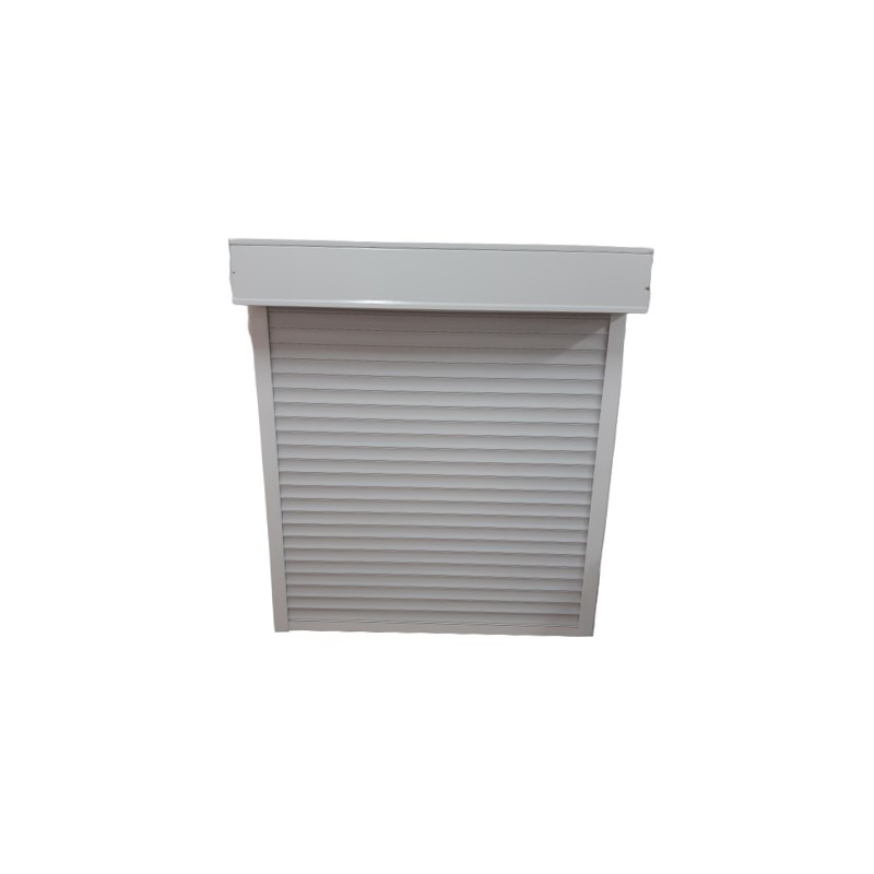 Persiana con cajón exterior de aluminio- Kit completo de fácil montaje