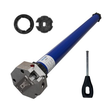 Motor toldo con desbloqueo AMT59M - Eje 78 mm ojiva