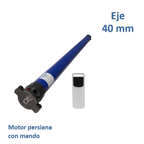 Eje 40mm con mando