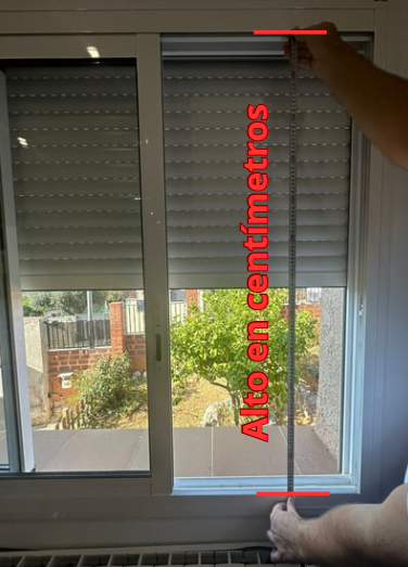 Cómo medir el alto de una mosquitera corredera